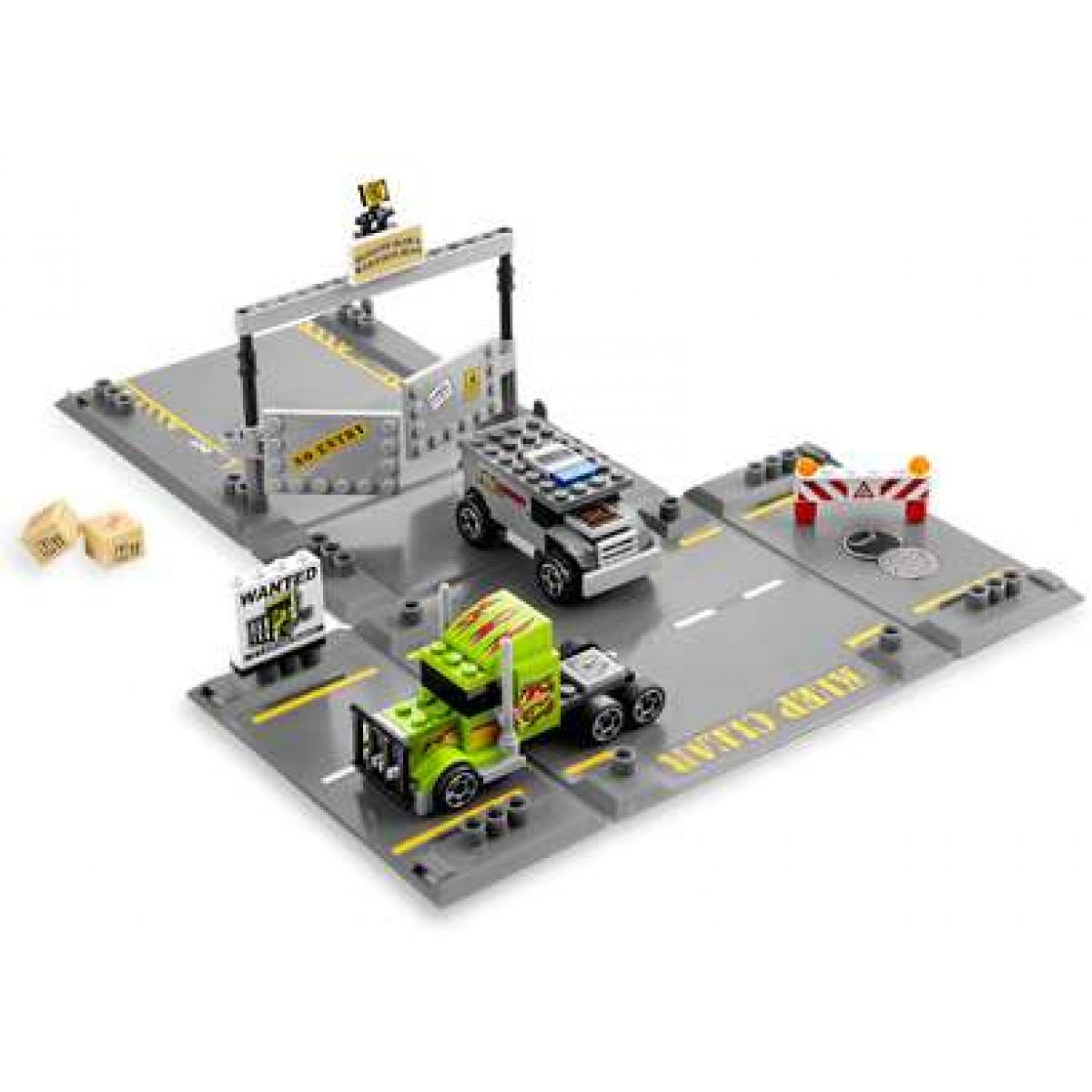 LEGO RACERS 8199 Srážka s dodávkou