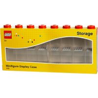 LEGO® Sběratelská skříňka na 16 minifigurek Červená barva 3