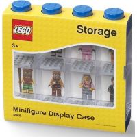 LEGO® Sběratelská skříňka na 8 minifigurek modrá 2