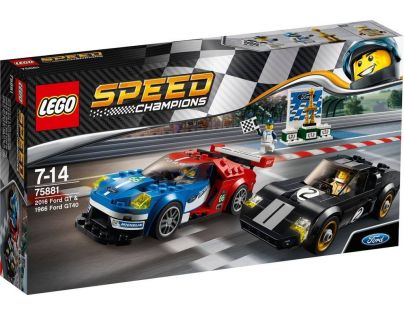 LEGO Speed Champions 75881 2016 Ford GT & 1966 Ford GT40