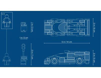 LEGO Speed Champions 75887 Porsche 919 Hybrid