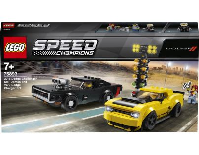 LEGO® Speed Champions 75893 2018 Dodge Challenger SRT Demon a 1970