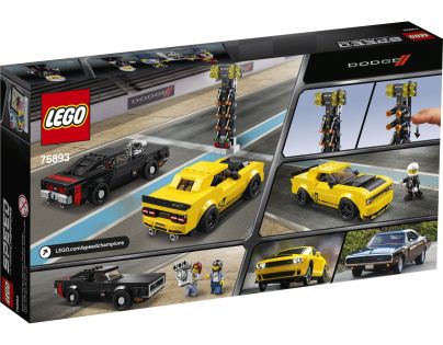 LEGO® Speed Champions 75893 2018 Dodge Challenger SRT Demon a 1970