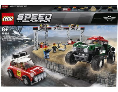 LEGO Speed Champions 75894 1967 Mini Cooper S Rally a 2018 MINI Jo