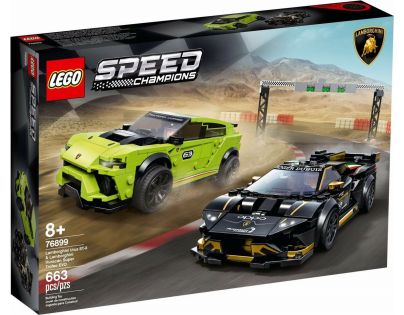 LEGO® Speed Champions 76899 Lamborghini Urus ST-X & Lamborghini Huracán Super Trofeo EVO