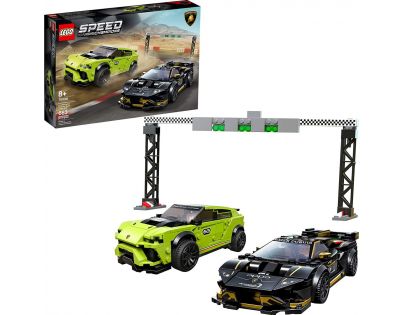 LEGO® Speed Champions 76899 Lamborghini Urus ST-X & Lamborghini Huracán Super Trofeo EVO