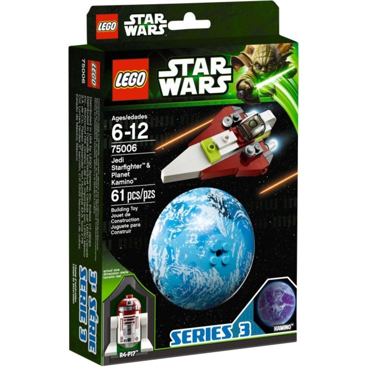 LEGO STAR WARS 75006 Jedi Starfighter™ & Planet Kamino™