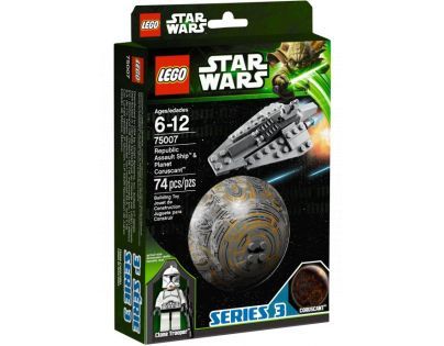 LEGO STAR WARS 75007 Republic Assault Ship™ & Planet Coruscant™