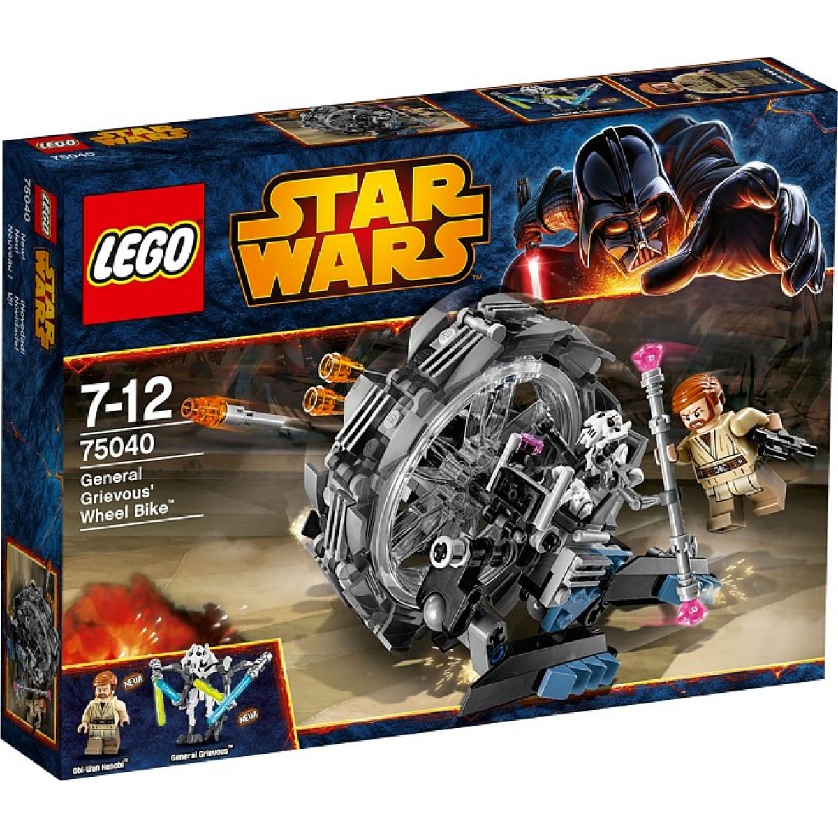 LEGO Star Wars™ 75040 - General Grievous' Wheel Bike™ (Motorka generála Grievouse)