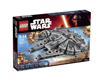 LEGO Star Wars 75105 Millennium Falcon - Poškozený obal
