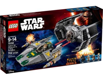 LEGO Star Wars 75150 Vader TIE Advanced vs. A-Wing Starfighter - Poškozený obal