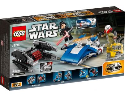 LEGO Star Wars 75196 Stíhačka A-Wing™ vs. mikrostíhačka TIE Silencer™