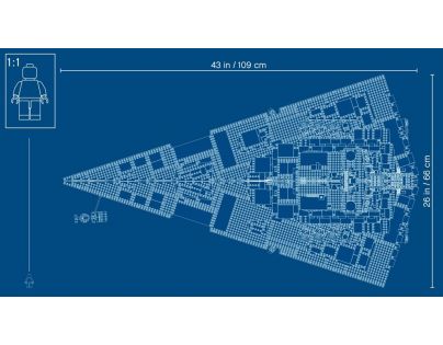 LEGO® Star Wars™ 75252 Imperiální hvězdný destruktor