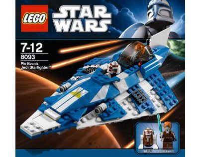 LEGO STAR WARS 8093 Plo Koon's Starfighter™ (Hvězdná stíhačka Plo Koona)