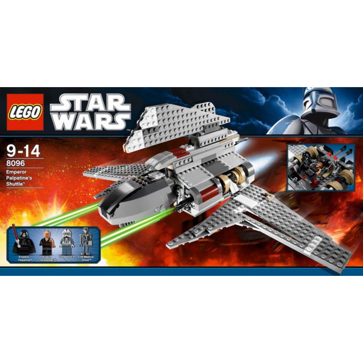 LEGO Star Wars 8096 Emperor Palpatine's Shuttle™ (Raketoplán císaře Palpatina)