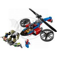 LEGO Super Heroes 76016 - Pavoučí záchranný vrtulník 2
