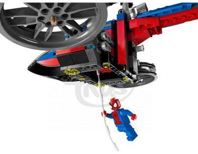 LEGO Super Heroes 76016 - Pavoučí záchranný vrtulník