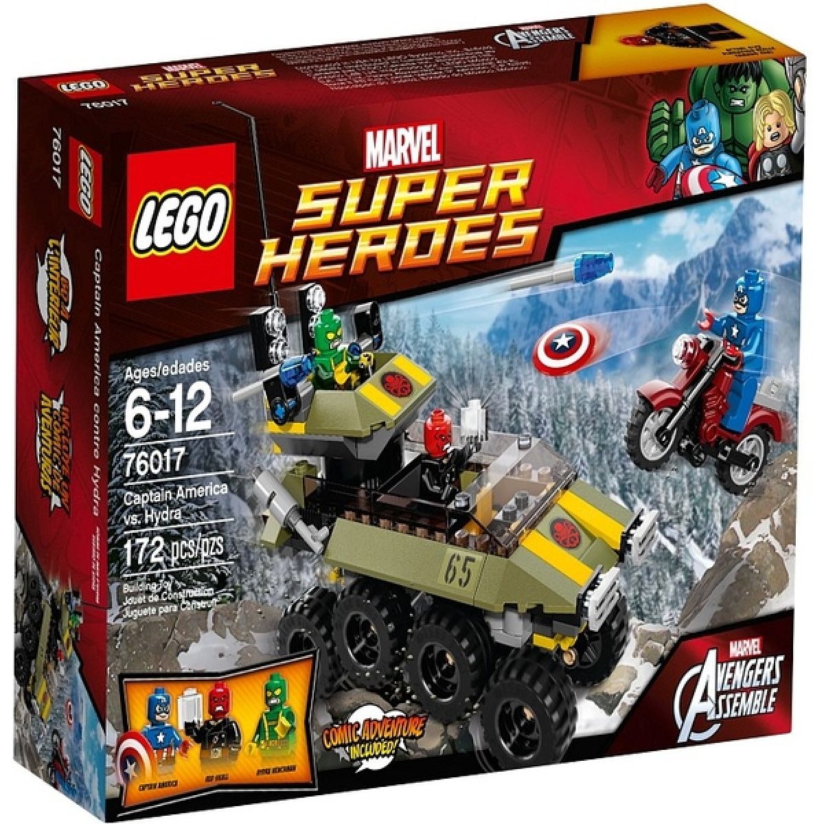 LEGO Super Heroes 76017 - Captain America™ vs. Hydra™