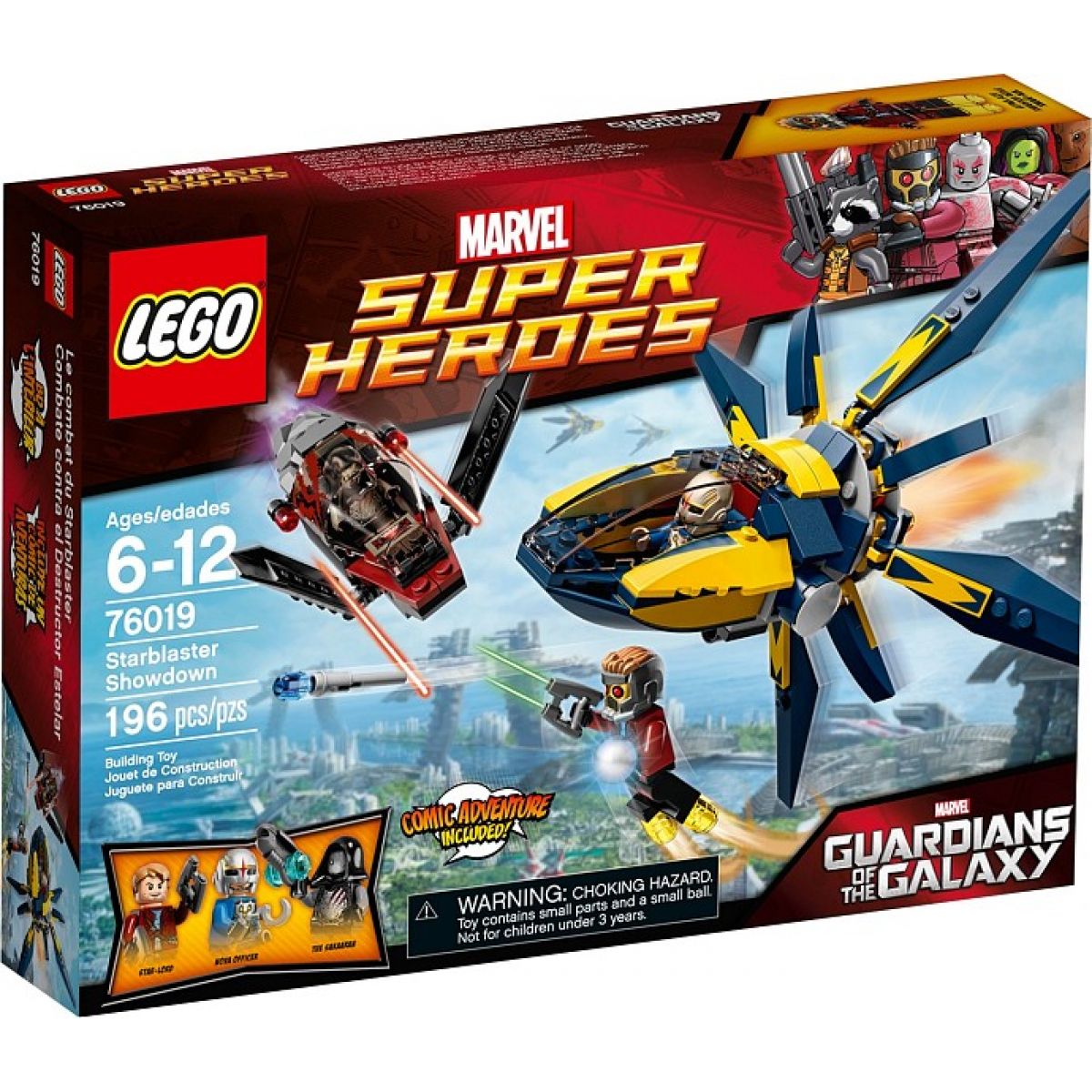 LEGO Super Heroes 76019 - Starblaster - souboj