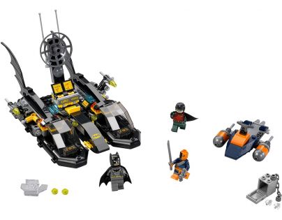 LEGO Super Heroes 76034 Honička v přístavu s Batmanovým člunem