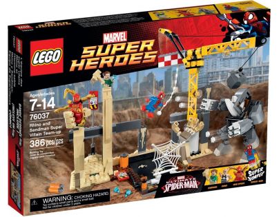 LEGO Super Heroes 76037 Superzlosynové Rhino a Sandman