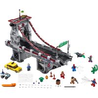 LEGO Super Heroes 76057 Spiderman Úžasný souboj pavoučích válečníků na mostě 2
