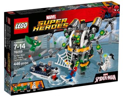 LEGO Super Heroes 76059 Spiderman Past z chapadel doktora Ocka