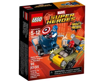 LEGO Super Heroes 76065 Mighty Micros Kapitán America vs. Red Skull