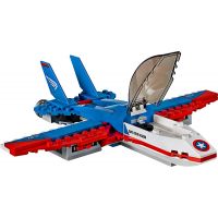 LEGO Super Heroes 76076 Kapitán America a honička ve stíhačce 4