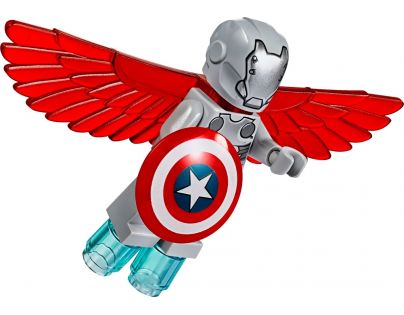 LEGO Super Heroes 76076 Kapitán America a honička ve stíhačce