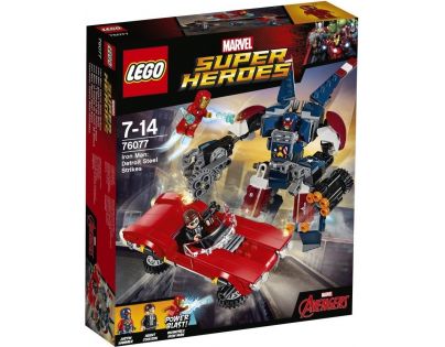 LEGO Super Heroes 76077 Iron Man Robot z detroitských oceláren LEGO Super Heroes 76077 Iron Man Robot z detroitských oceláren