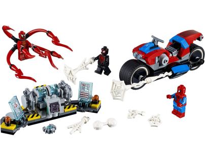 LEGO Super Heroes 76113 Spiderman a záchrana na motorce