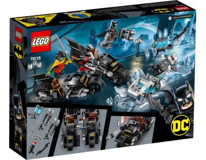 LEGO Super Heroes 76118 Mr. Freeze™ vs. Batman na Batmotorce™