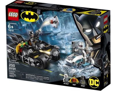 LEGO Super Heroes 76118 Mr. Freeze™ vs. Batman na Batmotorce™