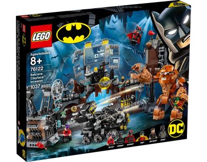 LEGO Super Heroes 76122 Clayface™ útočí na Batmanovu jeskyni