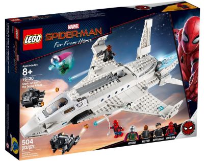 LEGO Super Heroes 76130 Tryskáč Tonyho Starka a útok dronu