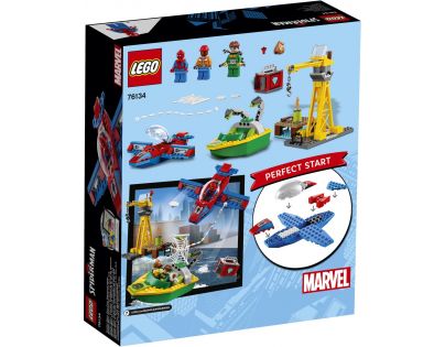 LEGO Super Heroes 76134 Spiderman Doc Ock a loupež diamantů