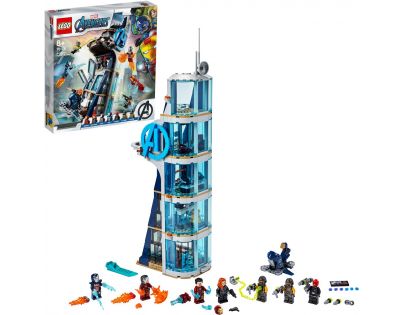 LEGO® Super Heroes 76166 Boj ve věži Avengerů