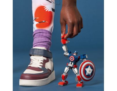 LEGO® Super Heroes 76168 Captain America v obrněném robotu