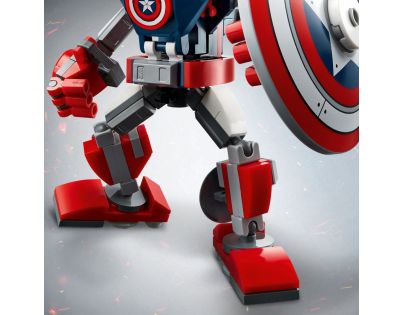 LEGO® Super Heroes 76168 Captain America v obrněném robotu
