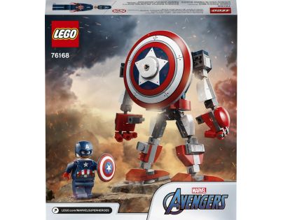 LEGO® Super Heroes 76168 Captain America v obrněném robotu