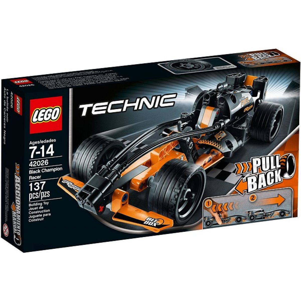 LEGO Technic 42026 - Černý šampión