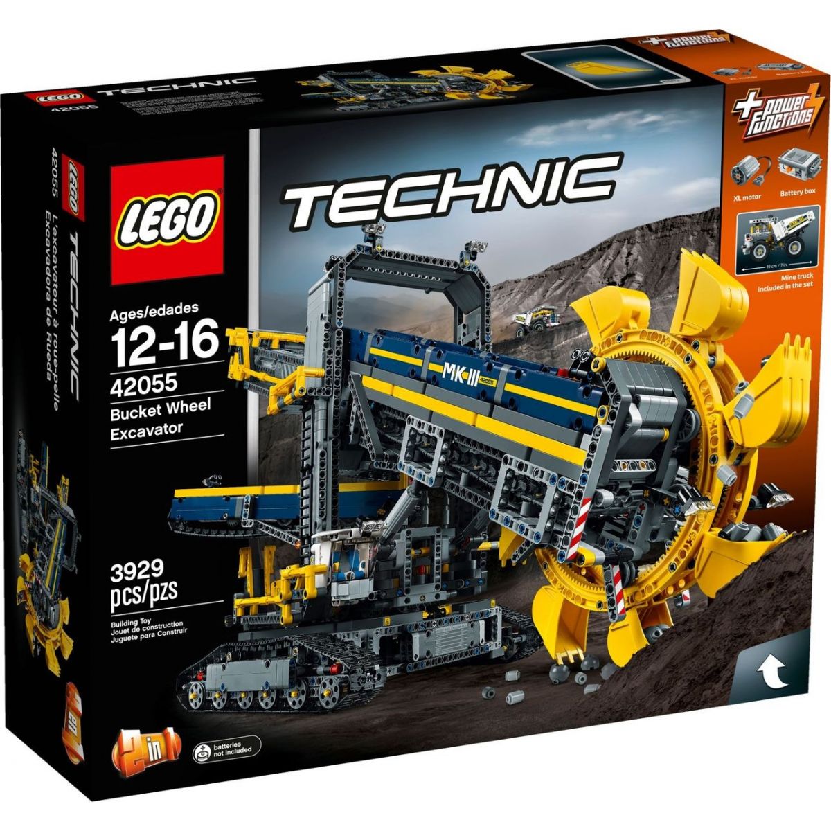 LEGO Technic 42055 Těžební rypadlo -Poškozený obal