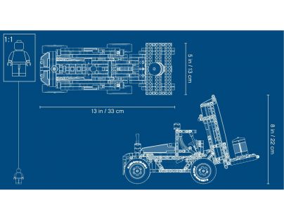 LEGO Technic 42079 Výkonný vysokozdvižný vozík