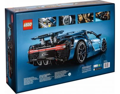 LEGO Technic 42083 Bugatti Chiron - Poškozený obal