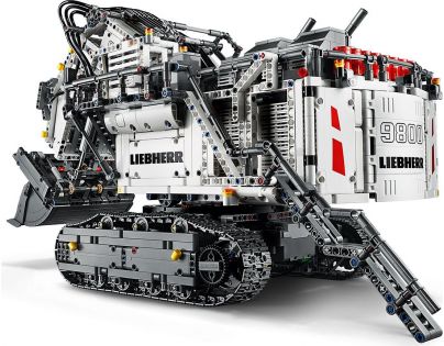 LEGO Technic 42100 Bagr Liebherr R 9800 - Poškozený obal