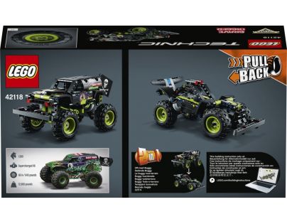LEGO Technic 42118 Monster Jam®  Grave Digger® - Poškozený obal