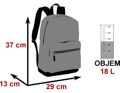 LEGO Tribini Corporate Classic batoh šedý