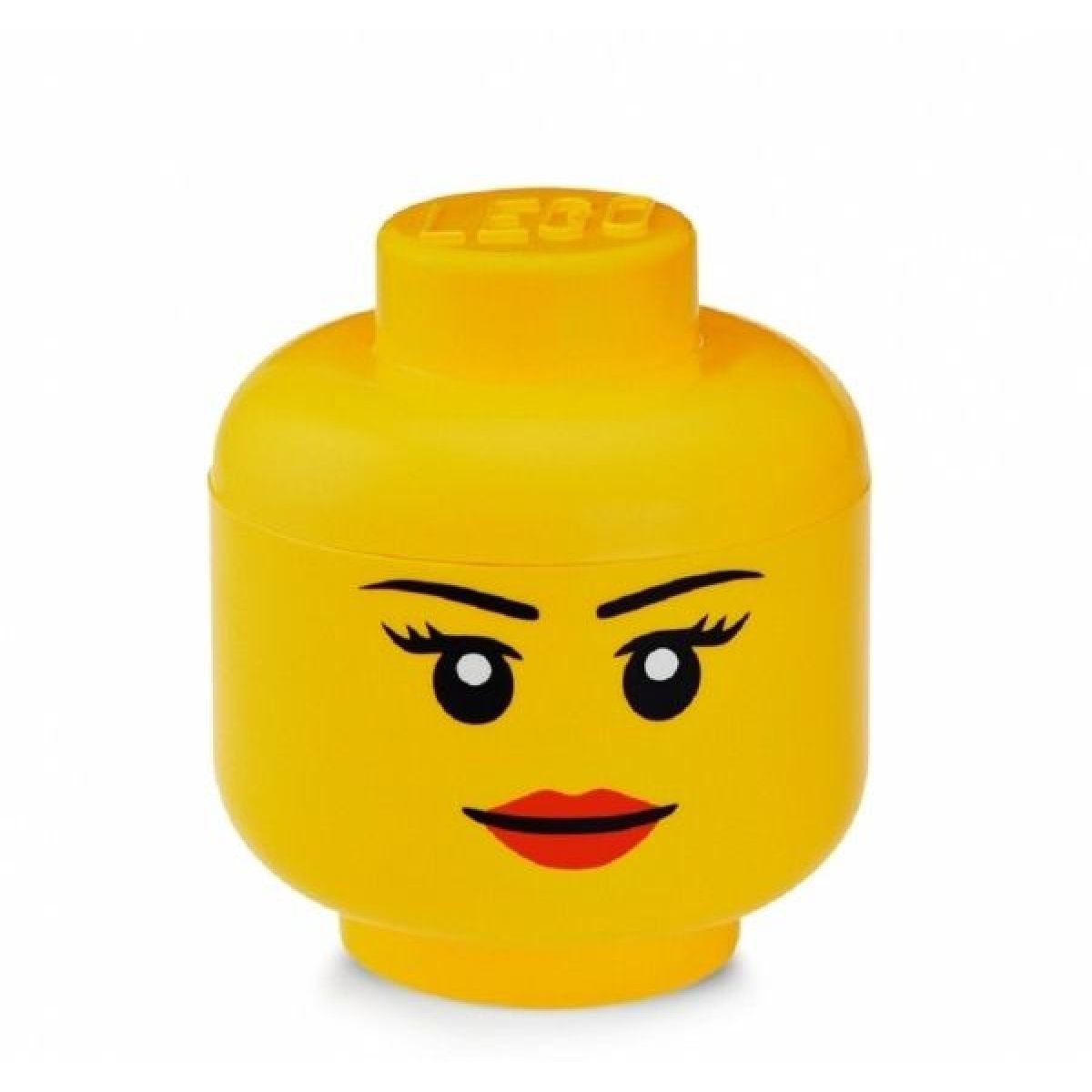 LEGO® úložná hlava velikost S dívka