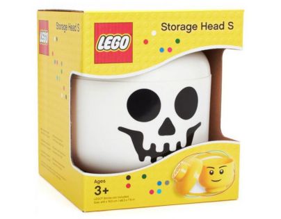 Room LEGO® úložná hlava velikost S kostlivec